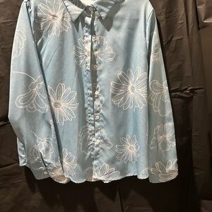 Floral Button-Up Shirt